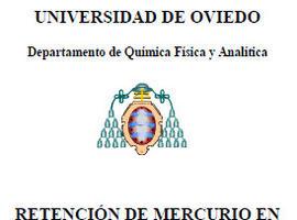 La Cátedra HUNOSA premia la tesis doctoral \"Retención de mercurio en cenizas volantes\"