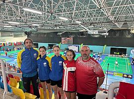 Semana brillante para el Bádminton Asturiano