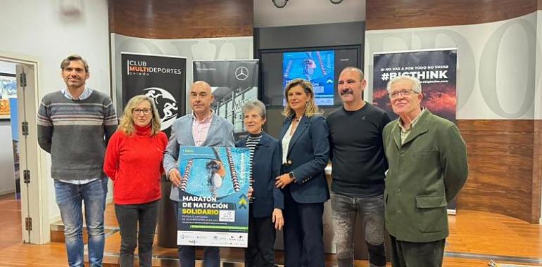 La piscina municipal de La Corredoria en Oviedo acogerá la I Maratón de natación solidaria