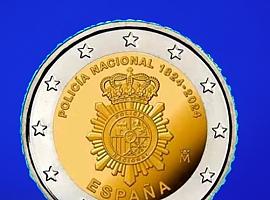 España celebra los 200 Años de la Policía Nacional con una moneda de 2 euros conmemorativa