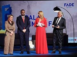 Adrián Barbón aboga por la colaboración empresarial y sindical en Asturias en la Gala Fade