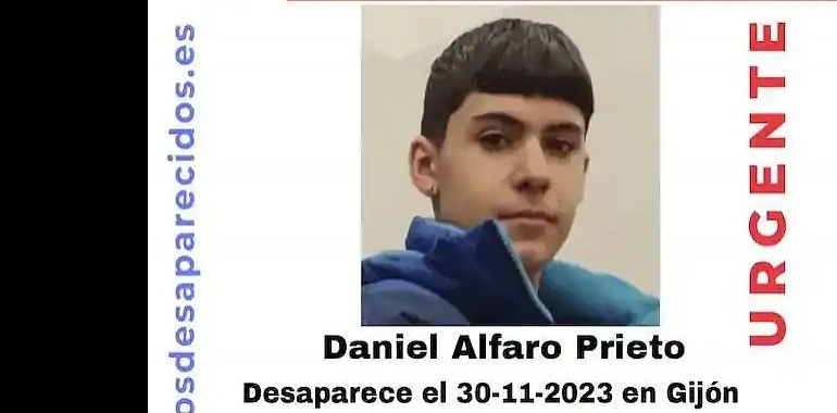 Intensa búsqueda de Daniel Alfaro Prieto, adolescente de 15 Años desaparecido en Gijón