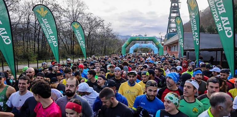 Éxito y emoción en la tercera edición del Trail Minero Santa Bárbara de HUNOSA con  Raúl Criado y Silvia Álvarez como vencedores