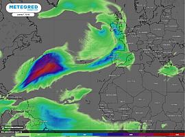 Tendremos lluvias y nieve en Asturias durante el puente