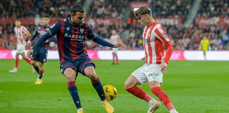 Empate del Sporting (0-0) contra el Levante