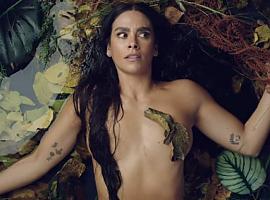 Cristina Pedroche recorre Madrid desnuda de camino a las campanadas