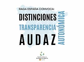 Ganadores de las distinciones AUDAZ, reconociendo las mejores iniciativas de transparencia a nivel autonómico