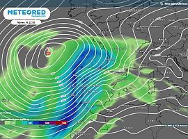 La previsión de Meteored: la borrasca Irene dejará lluvias de más de 100 l/m²