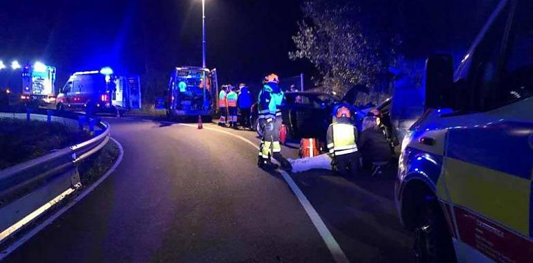 Cuatro heridos por accidente de tráfico la pasada noche a la altura de Illas