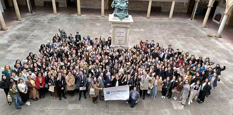 Encuentro de becarios Fulbright en la Universidad de Oviedo