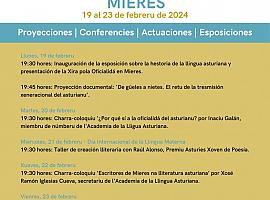 Mieres se suma a la Xira pola Oficialidá con un programa cargado de actividades