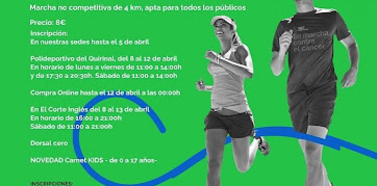 Avilés se une a la lucha contra el cáncer: ¡Súmate a la IV Marcha Contra el Cáncer!