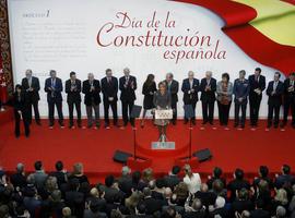 Homenaje a la Constitución española en su trigésimo tercer aniversario