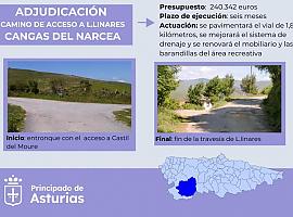 L.linares estrena camino: El Principado renovará por completo la entrada al pueblo con una inversión de 240.000 euros