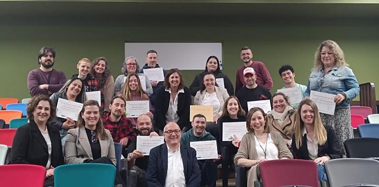 Factoría F5 Asturias entrega los diplomas del proyecto de inserción tecnológica RuralCamp