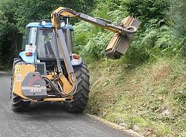 Carreteras autonómicas más seguras y limpias: Asturias invierte 633.238 euros en desbroce y limpieza