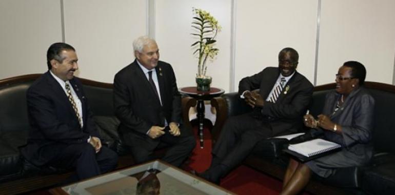 Martinelli se reúne con primeros ministros de Jamaica y Barbados