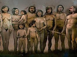 La reconstrucción del esqueleto de un niño neandertal protagoniza una exposición en Asturias