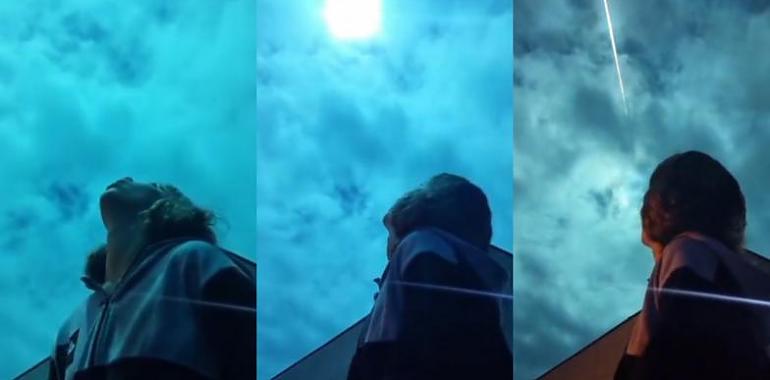 Un espectacular meteoro de alta luminosidad cruza el oeste peninsular a 161,000 km/h