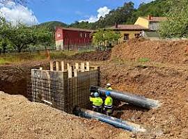 La Empresa Municipal de Aguas de Gijón invierte 4 millones de euros en la modernización de la conducción de Los Arrudos