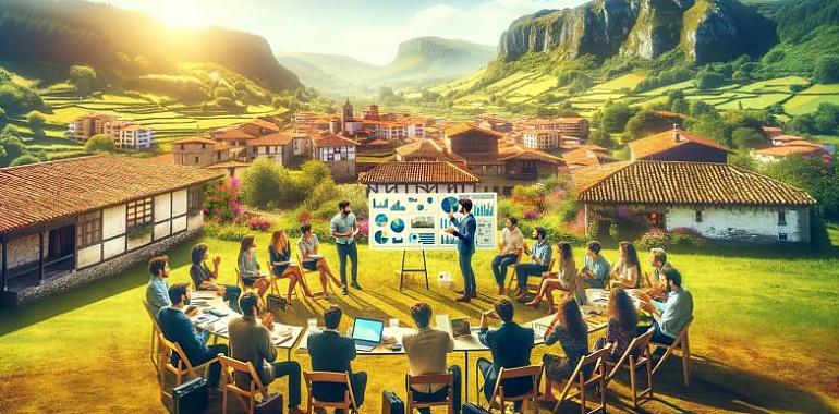 Jornadas de trabajo en red de COCEDER: Lucha contra la despoblación rural en Infiesto