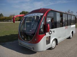 El CSIC presenta un prototipo de vehículo automático para el transporte público 