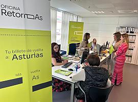 Éxito de la Oficina del Retorno en Asturias: 160 consultas y una decena de itinerarios laborales en sus primeras semanas
