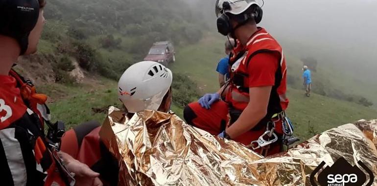 Tragedia en Cabrales:  Una mujer fallece en accidente de montaña