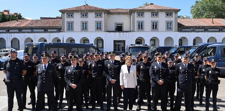 La Policía Nacional refuerza su presencia en Asturias con la incorporación de 31 nuevos alumnos en prácticas