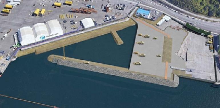 Avilés amplía su capacidad logística con una nueva explanada portuaria de 32,000 m²