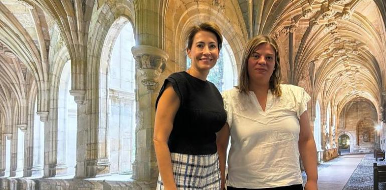 La vicepresidenta del Principado expresa a Paradores el interés por ampliar los alojamientos en la región