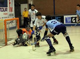 Mala jornada para el hockey asturiano