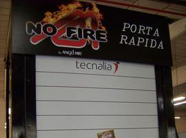 Tecnalia desarrolla una puerta rápida cortafuegos