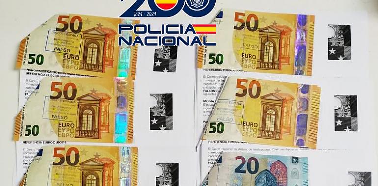 La Policía Nacional desarticula red de tráfico de drogas y falsificación de billetes en Avilés: Detenida una pareja clave en la operación