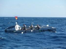 Heroes de guerra ingleses reman 3000 millas rumbo a Barbados