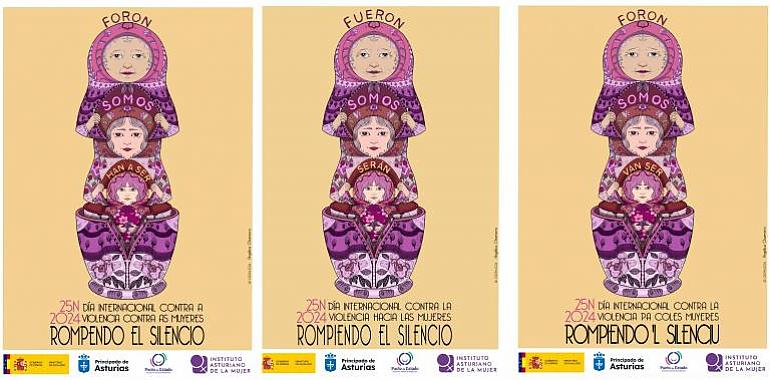 Asturias conmemora el 25N destacando dos décadas de lucha contra la violencia de género y lanza la Cátedra Feminista para abordar nuevos desafíos
