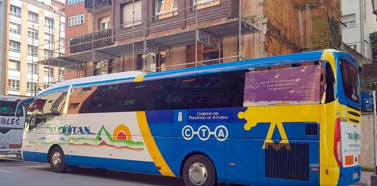Récord de viajeros en el transporte público asturiano: la tarjeta CONECTA dispara su uso y cuadruplica la media nacional