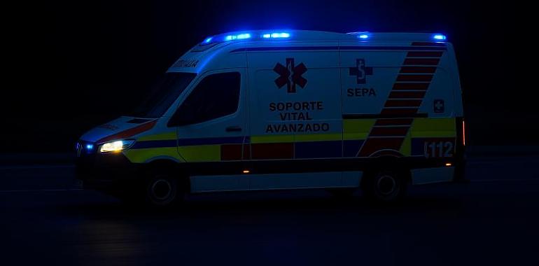 Tragedia en Avilés: muere de un infarto tras estrellarse contra un muro cuando regresaba del funeral de su hermano en Galicia