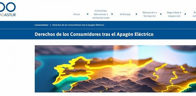El Principado anima a reclamar por el apagón: los consumidores tienen derecho a ser resarcidos