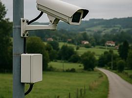 Gijón refuerza la seguridad en la zona rural con 49 cámaras inteligentes de vigilancia