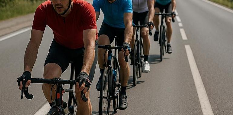 Más vigilancia a los ciclistas en Asturias: controles especiales esta semana en carreteras frecuentadas por bicicletas