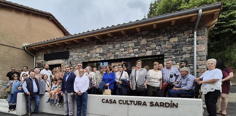 “La cultura es patria”: Sardín inaugura su Casa de Cultura con un emotivo acto presidido por Adrián Barbón