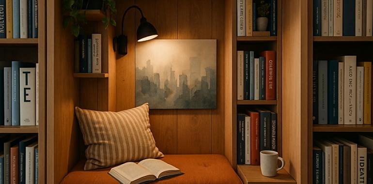 Book Nook: el pasatiempo creativo que transforma tu mente y tu hogar