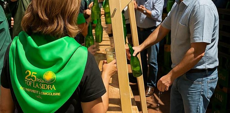Oviedo se rinde a la sidra: Gascona celebra una Preba histórica con más de 10.000 asistentes
