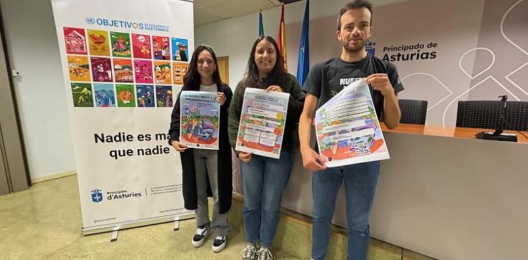 Asturias activa a su juventud frente a la emergencia climática: talleres, activismo y futuro en juego