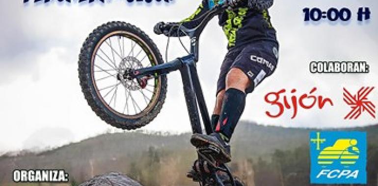 Gijón pone a prueba el equilibrio: Perchera-La Braña acoge este domingo la primera gran cita del trial bici asturiano
