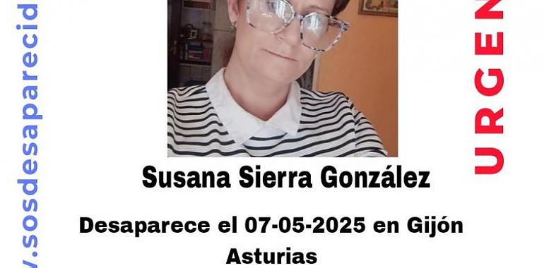 Casi un mes sin rastro de Susana en Gijón: SOS Desaparecidos lanza una alerta urgente por su alto grado de vulnerabilidad