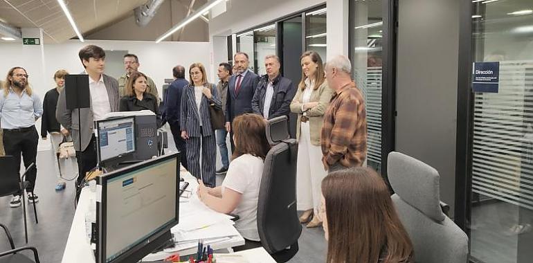 El Sepepa estrena en Langreo su nueva oficina moderna y accesible: atenderá a 7.000 usuarios del valle del Nalón desde el estadio de Ganzábal