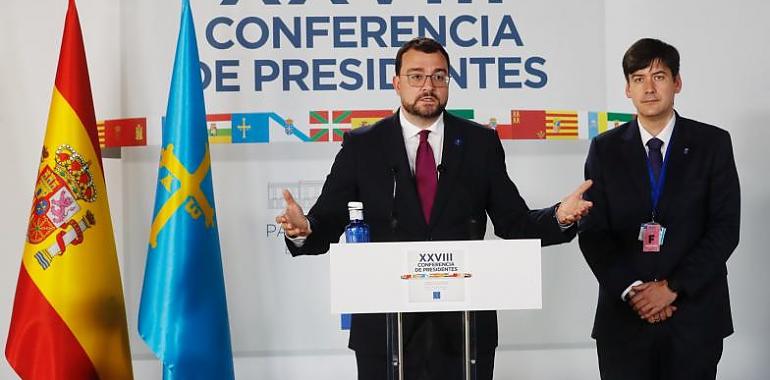 Barbón exige que las ayudas para el ciclo de 0 a 3 años se destinen solo a escuelas públicas y anuncia que la próxima Conferencia de Presidentes se celebrará en Asturias