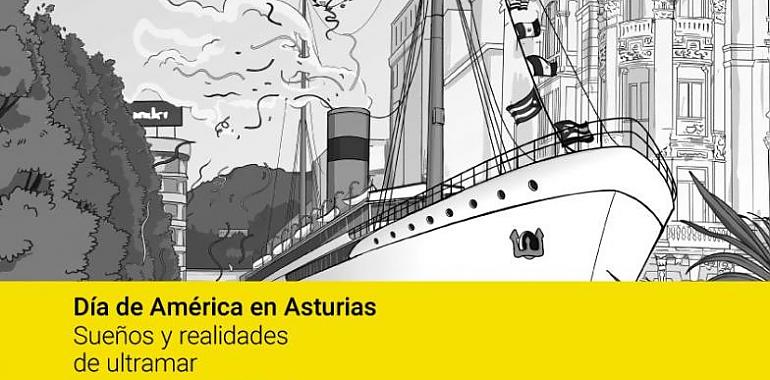 La Biblioteca de Asturias presenta una emotiva exposición sobre el Día de América en Asturias en su 75 aniversario